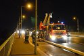 Einsatz BF Hoehenretter Koelner Seilbahn Hoehe Zoobruecke P2651